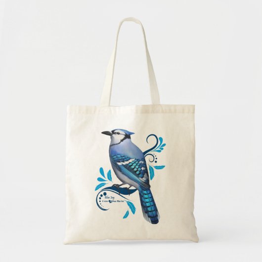 Tote Bag Blue Jay (Devant)