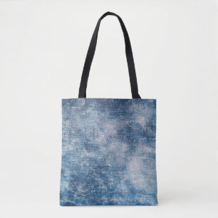Tote Bag Blue Jeans Denim, Arrière - plan texturé.