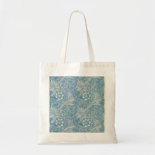 Tote Bag Blue Marigolds (par William Morris) (Devant)