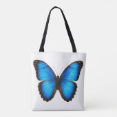 Tote Bag Blue Morpho Brilliance (Dos)