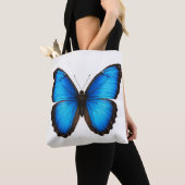 Tote Bag Blue Morpho Brilliance (De près)