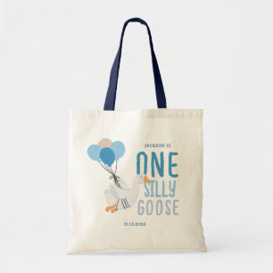 Tote Bag Blue One Silly Goose 1er anniversaire