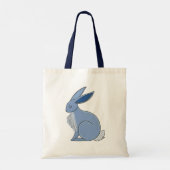 Tote Bag Blue Rabbit (Dos)