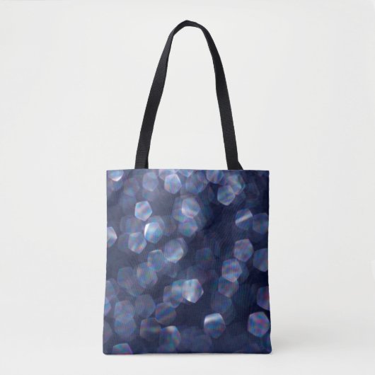 Tote Bag Blue Sparkle (Devant)