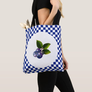 Tote Bag Blueberries