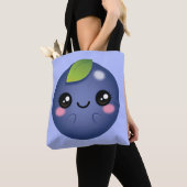 Tote Bag Blueberry de Kawaii (De près)