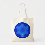 Tote Bag Bluestar sur blanc (Devant)