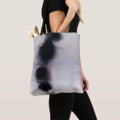 Tote Bag Blush Orbit Abstract (De près)