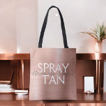 Tote Bag Blush Pink - Rose Gold Foil Spray Tan Fournitures<br><div class="desc">Blush Pink - Rose Gold Foil Spray Tan fournit un sac promotionnel. Le nom et la profession du contact commercial peuvent être changés pour être utilisés pour n'importe quel type d'entreprise. Veuillez contacter le concepteur pour obtenir d'autres articles correspondants.</div>