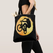 Tote Bag BMX Biking Racing Boys Freestyle Cyclisme (De près)