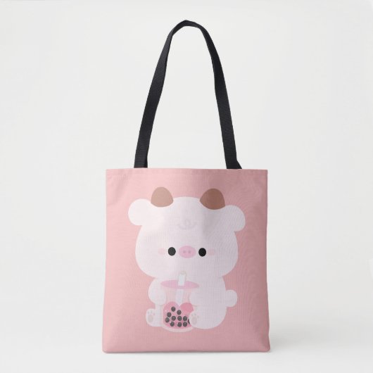 Tote Bag Boba Cow (Devant)