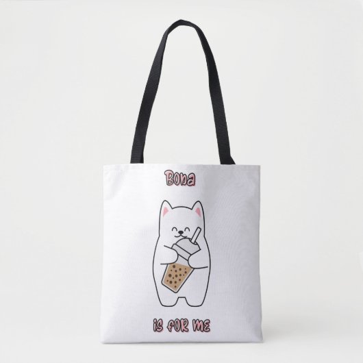 Tote Bag Boba est pour moi (Devant)