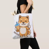 Tote Bag Boba Shiba Boba Shiba Boba Shiba 2 (De près)