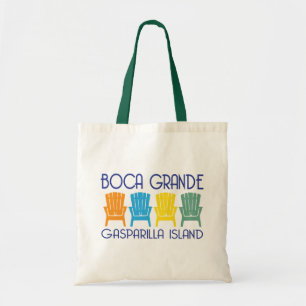 Tote Bag Boca Grande Gasparilla Island Floride transats