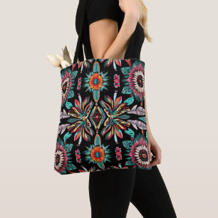 Tote Bag Bohemain amérindien
