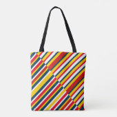 Tote Bag Bohème rayé (Dos)