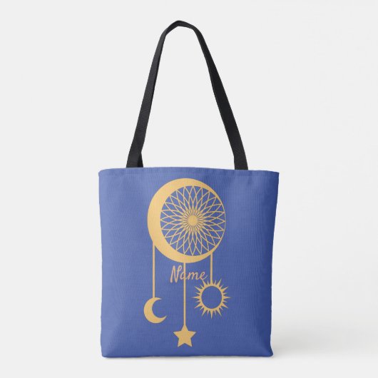 Tote Bag Bohemian Dream Catcher Thunder_Cove (Dos)