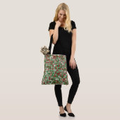 Tote Bag Bohemian Funky Checkerboard Motif Cros (Sur le modèle)