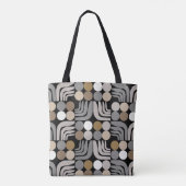 Tote Bag Bohemian Noir Gris (Dos)