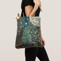 Boho chat ciel étoilé forêt de bois