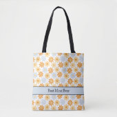 Tote Bag Boho Daisy Meilleur Mimi Jamais (Devant)