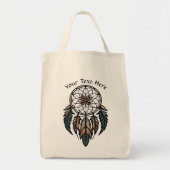 Tote Bag Boho dreamcatcher (Devant)