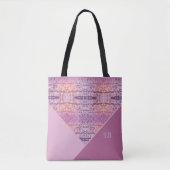 Tote Bag Boho élégant (Devant)