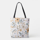 Tote Bag Boho Fall Foliage (Dos)