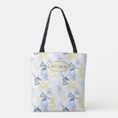 Tote Bag Boho fleur sauvage stilish (Dos)
