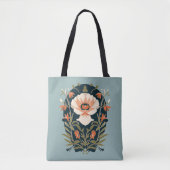Tote Bag Boho Floral (Devant)