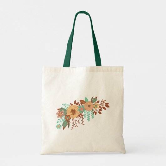 Tote Bag Boho Floral femmes (Dos)