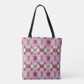 Tote Bag Boho floral rose (Dos)
