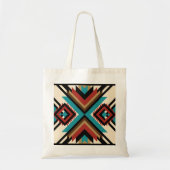 Tote Bag Boho Geometric (Devant)