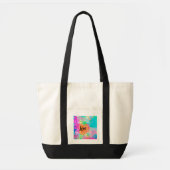 Tote Bag Boho Heart Love (Devant)