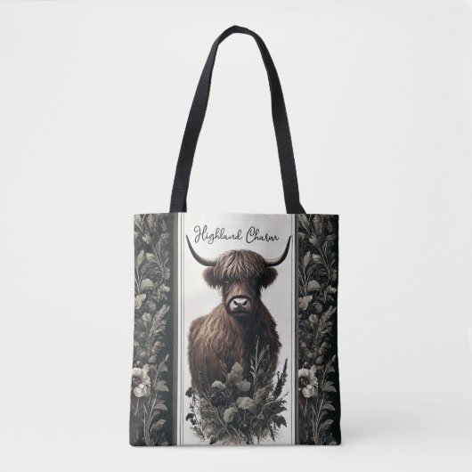 Tote Bag Boho Highland (Devant)