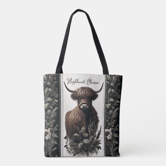 Tote Bag Boho Highland (Dos)