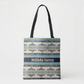 Tote Bag Boho inspiré du Sud-Ouest (Devant)