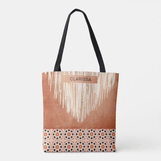 Tote Bag Boho Macrame Bachelorette Sud-Ouest (Dos)