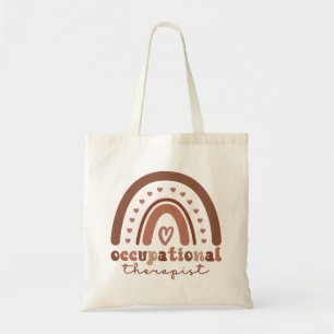 Tote Bag Boho Rainbow OT - Cadeaux d'ergothérapeute