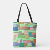 Tote Bag Boho Rectangles (Dos)