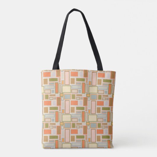 Tote Bag Boho Rectangles (Dos)