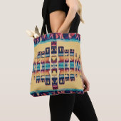 Tote Bag Boho Southwest Inspired  (De près)