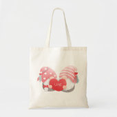 Tote Bag Boho Valentine' Gnomes (Devant)