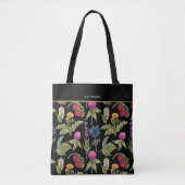 Tote Bag Boho Wildflowers Cute Trendy Elegant (Devant)