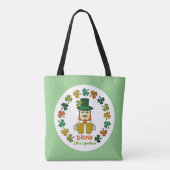 Tote Bag Boire comme un Leprechaun (Dos)