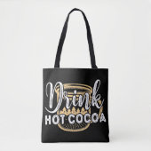 Tote Bag Boire du cacao chaud (Devant)