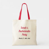 Tote Bag Boire Du Vin Drôle Dire Personnalisé (Dos)