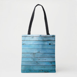 Tote Bag Bois bleu naturel, arrière - plan texturé.