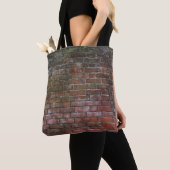 Tote Bag Bois Brown et noir (De près)