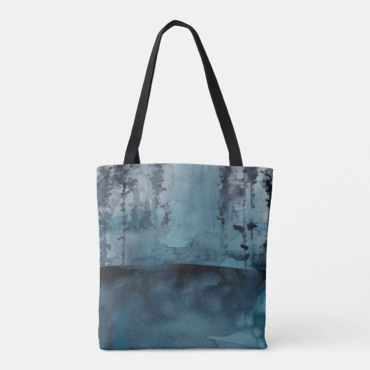 Tote Bag Bois d'hiver (Dos)